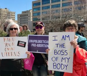 abortion rights rally